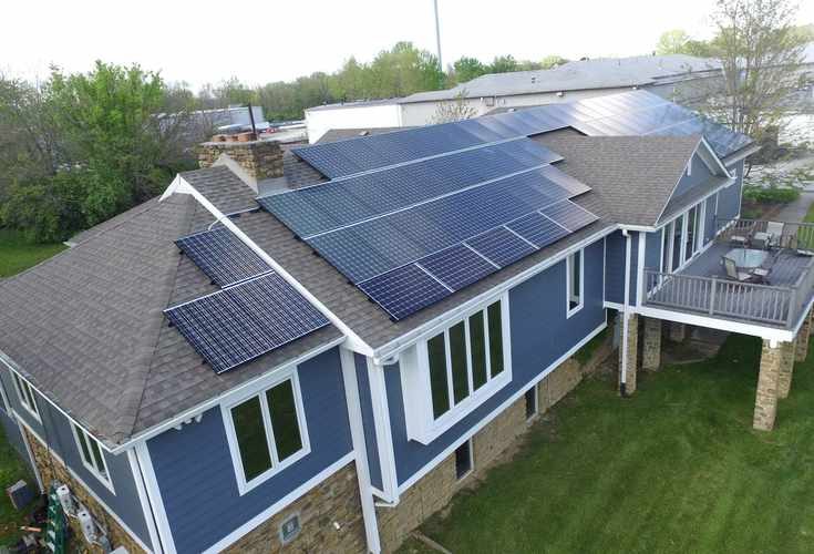 Residential solar panels